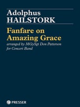 Fanfare on Amazing Grace Concert Band sheet music cover